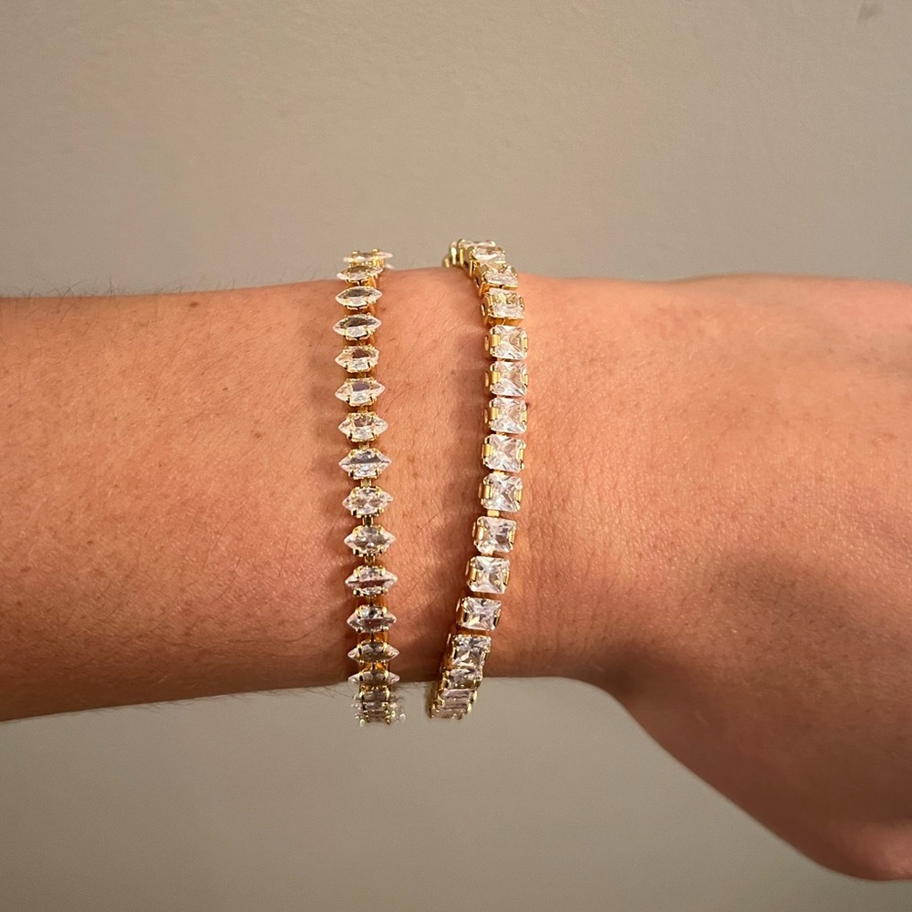 14k Gold Tennis Bracelets